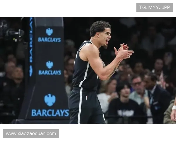 篮网社媒发布迈克尔波特27分10篮板4助攻精彩数据海报